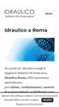 Mobile Screenshot of idraulico-difrancesco.com